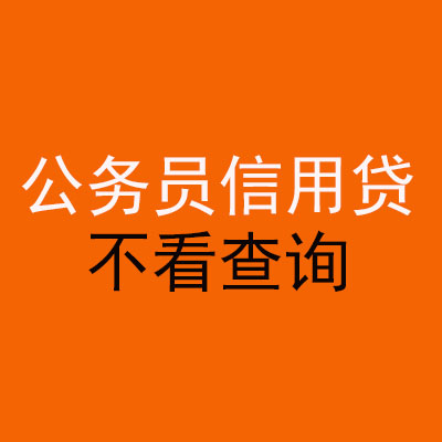 龙楼镇公务员信用贷款